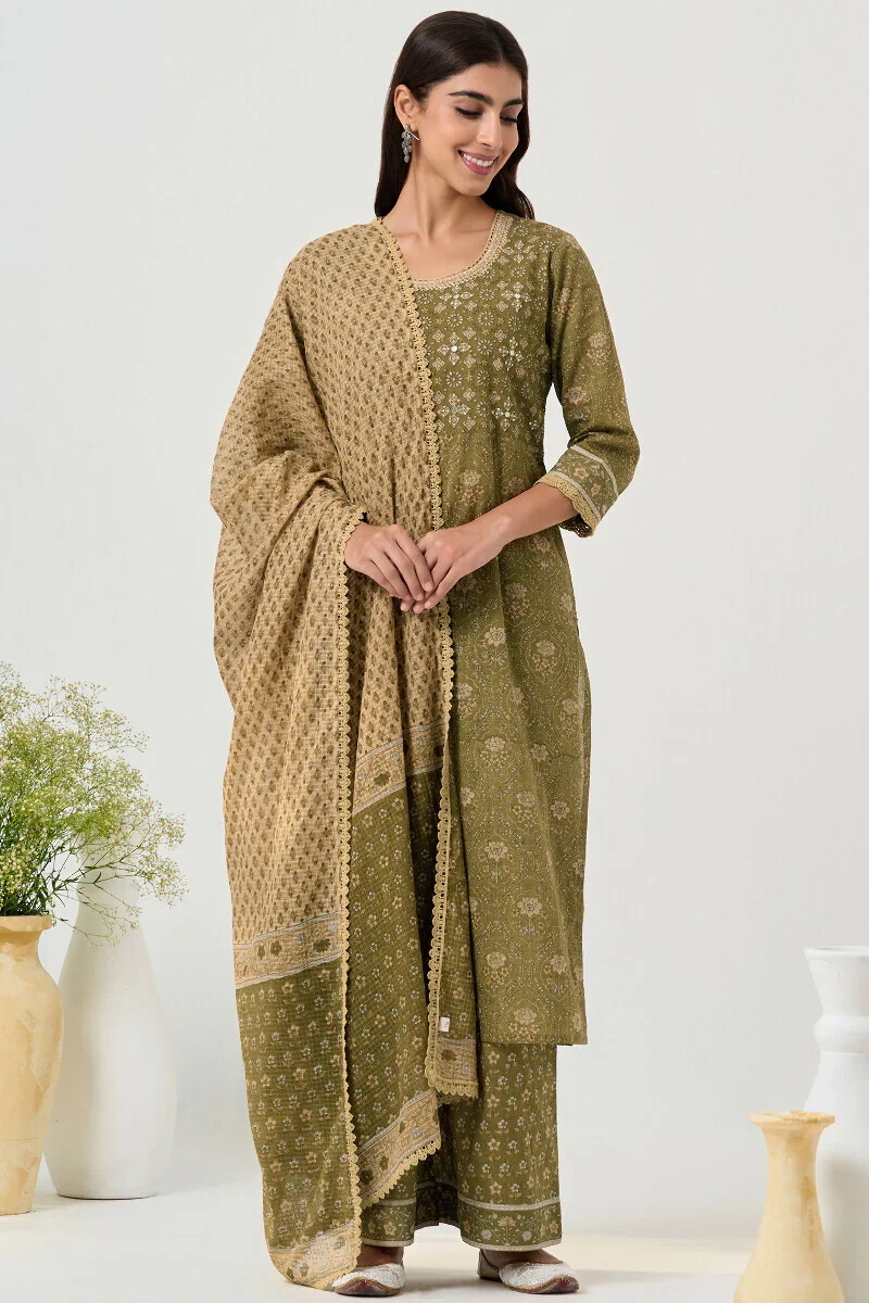 Surplus: Nasrine Nasreen Sanganeri Kurta - Image 3