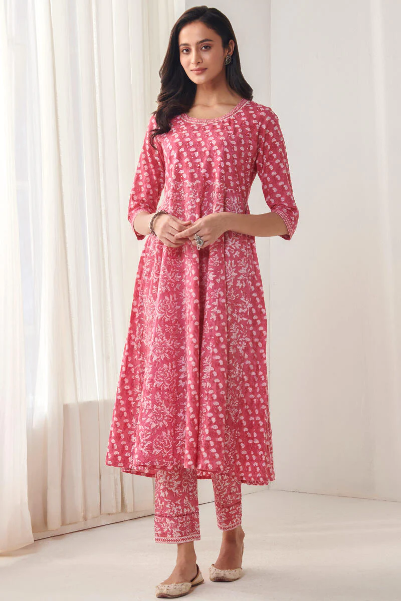Nasrine Naziya Sanganeri Kurta - Image 3