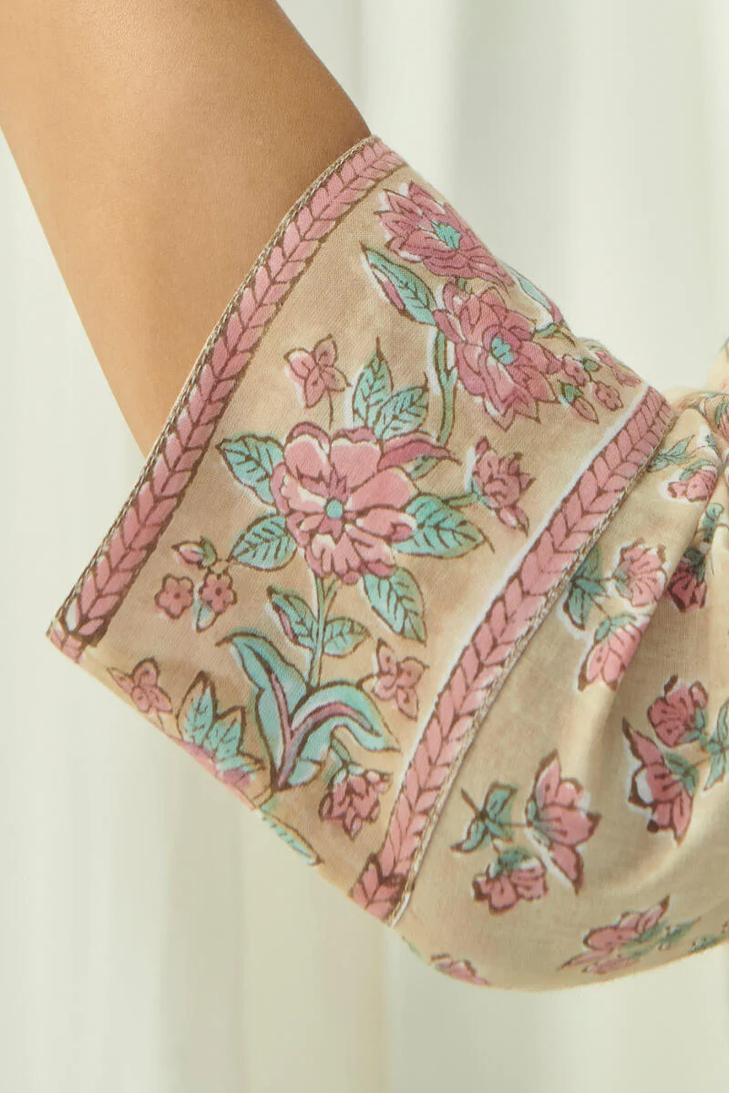Nasrine Parveen Sanganeri Kaftan - Image 5