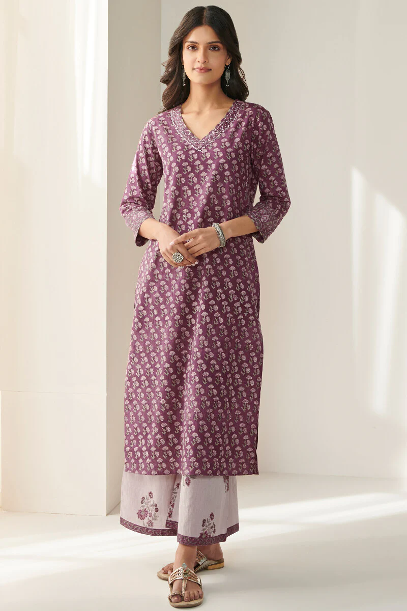Nasrine Rabiah Sanganeri Kurta - Image 2