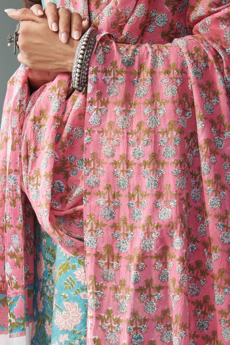 Nasrine Rabiya Sanganeri Dupatta - Image 2