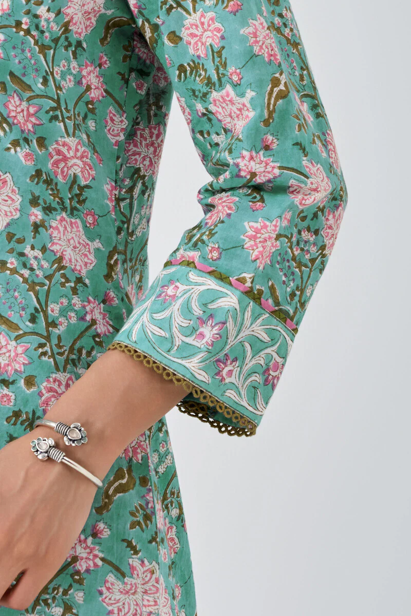 Nasrine Rabiya Sanganeri Kurta - Image 6