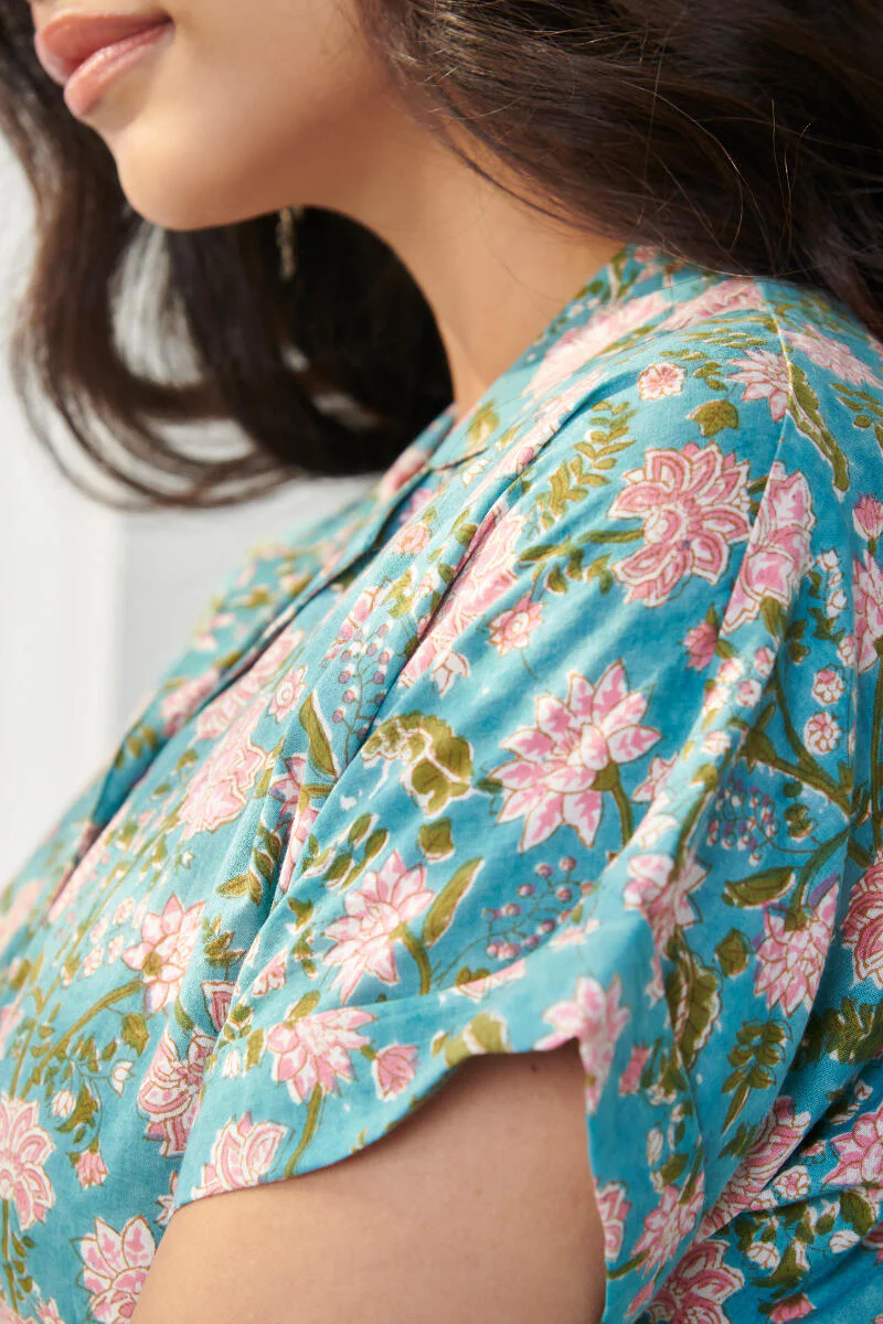 Nasrine Rabiya Sanganeri Loungewear Set - Image 4