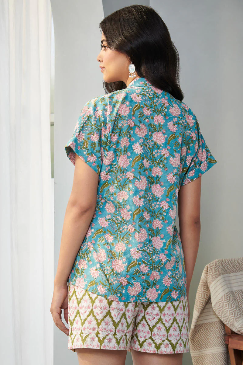 Nasrine Rabiya Sanganeri Loungewear Set - Image 5