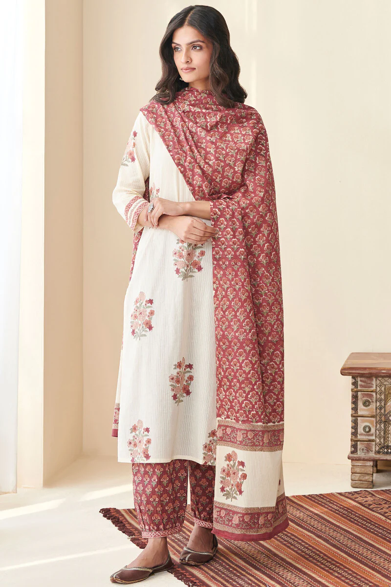 Nasrine Raisa Sanganeri Dupatta - Image 3