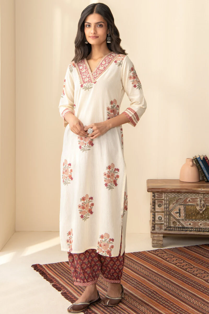 Nasrine Raisa Sanganeri Kurta - Image 2