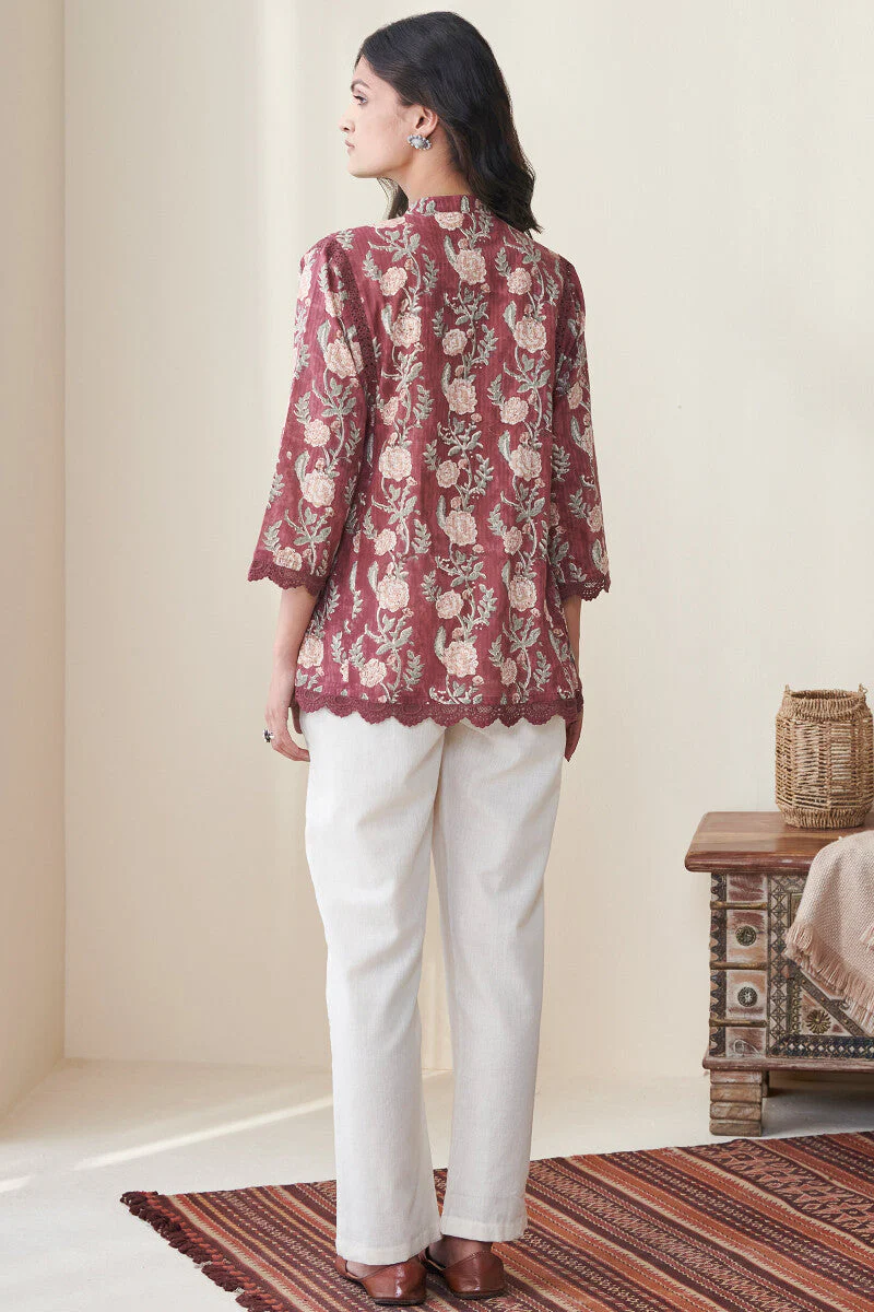 Nasrine Raisa Sanganeri Top - Image 7