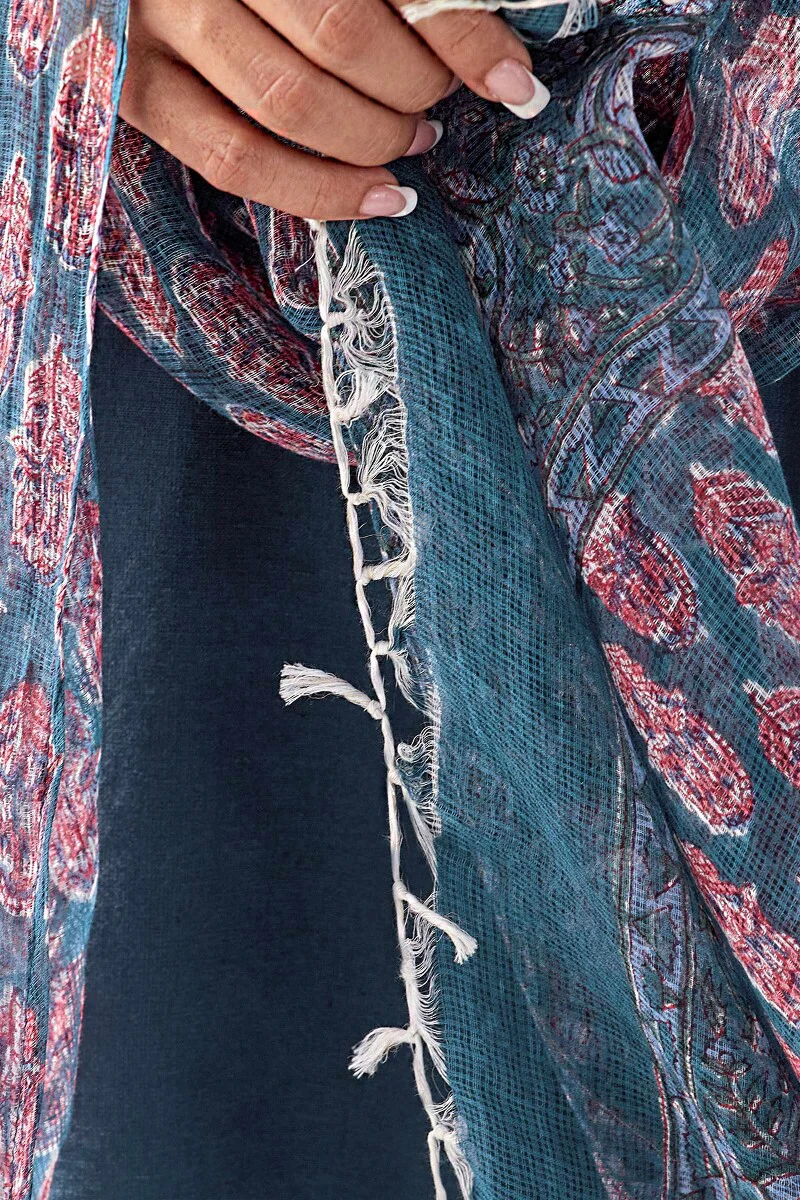 Nasrine Rehmat Sanganeri Kota Dupatta - Image 6