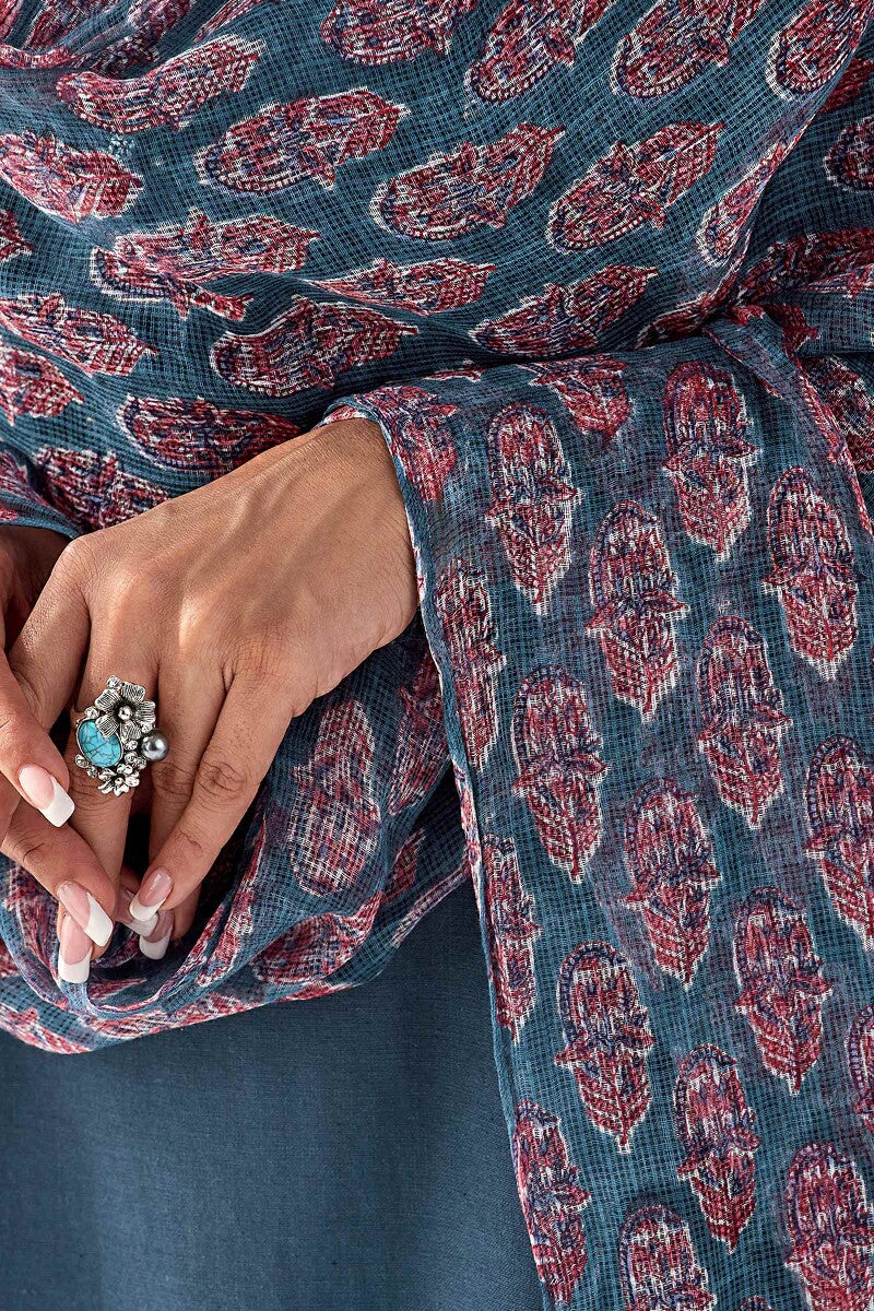 Nasrine Rehmat Sanganeri Kota Dupatta - Image 4