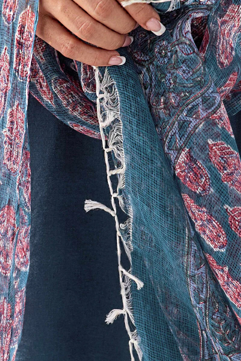 Nasrine Rehmat Sanganeri Kota Dupatta - Image 6