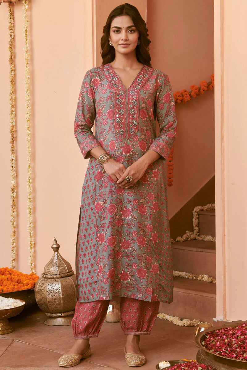 Nasrine Saba Sanganeri Kurta - Image 3