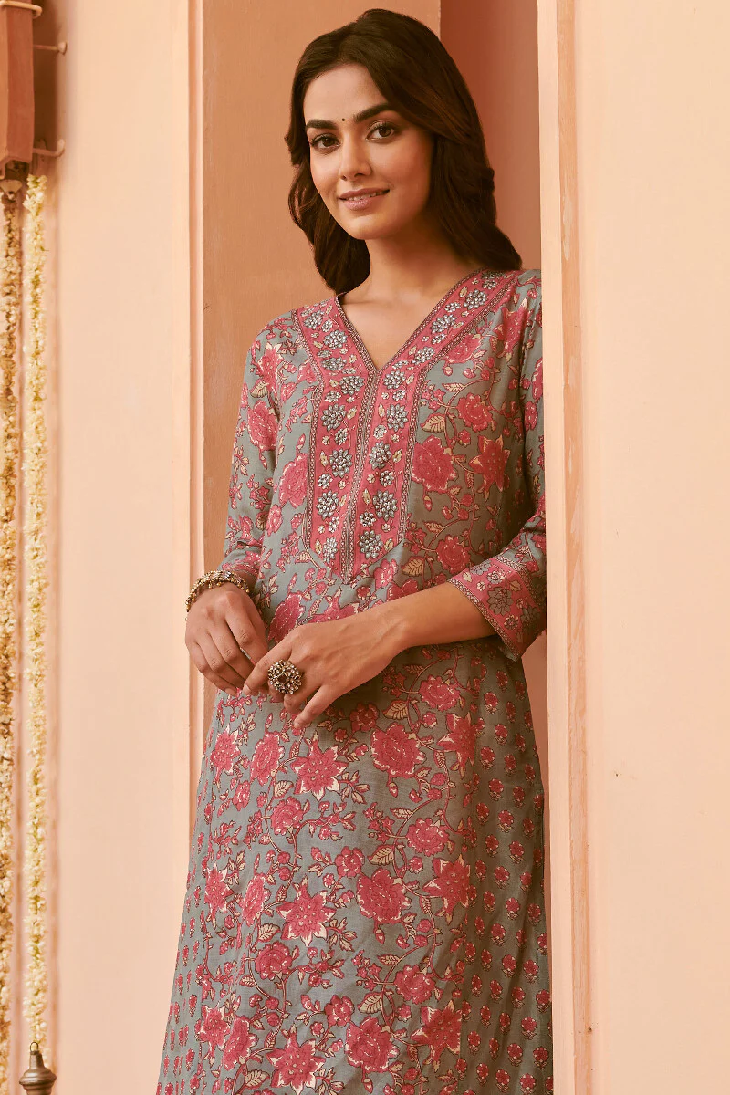 Nasrine Saba Sanganeri Kurta - Image 7