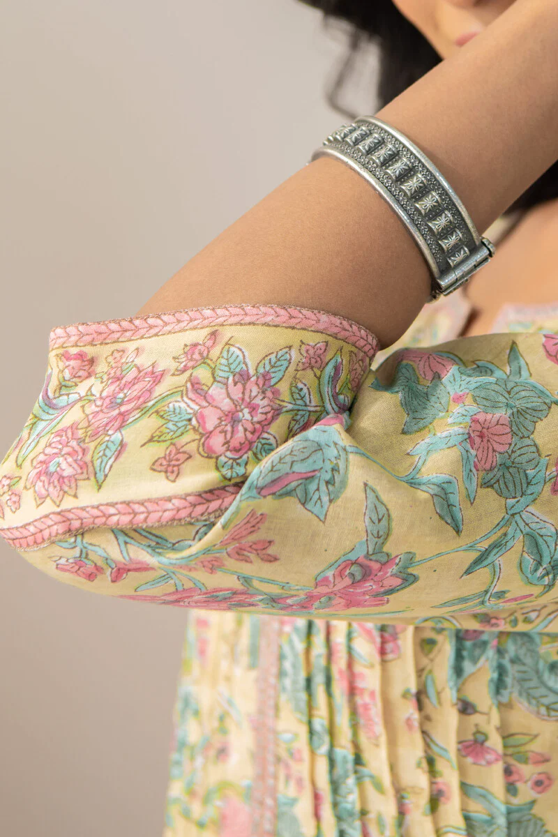 Nasrine Safeena Sanganeri Kurta - Image 5