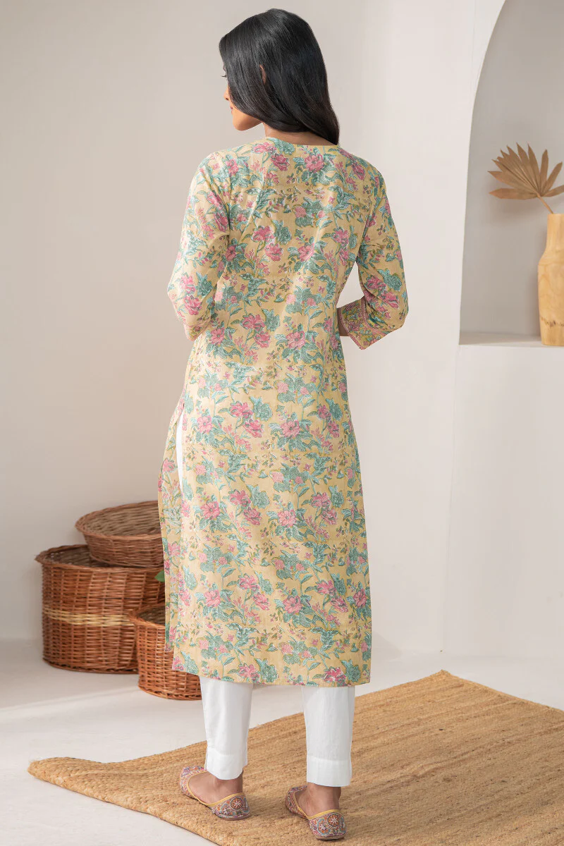 Nasrine Safeena Sanganeri Kurta - Image 8