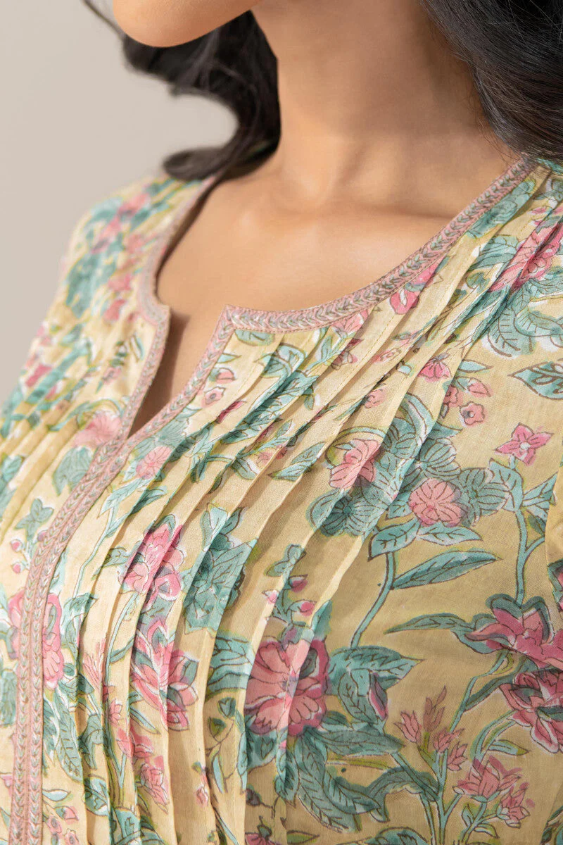 Nasrine Safeena Sanganeri Kurta - Image 7