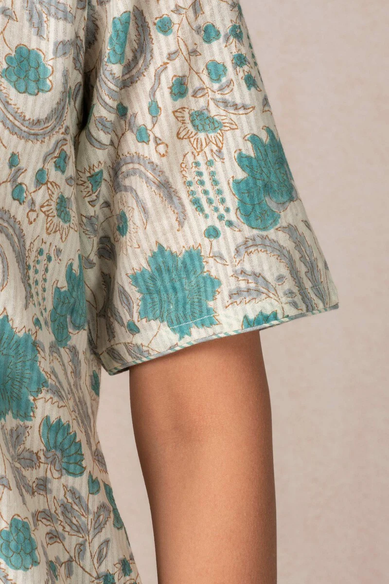 Nasrine Sehnaz Sanganeri Pyjama Set - Image 4