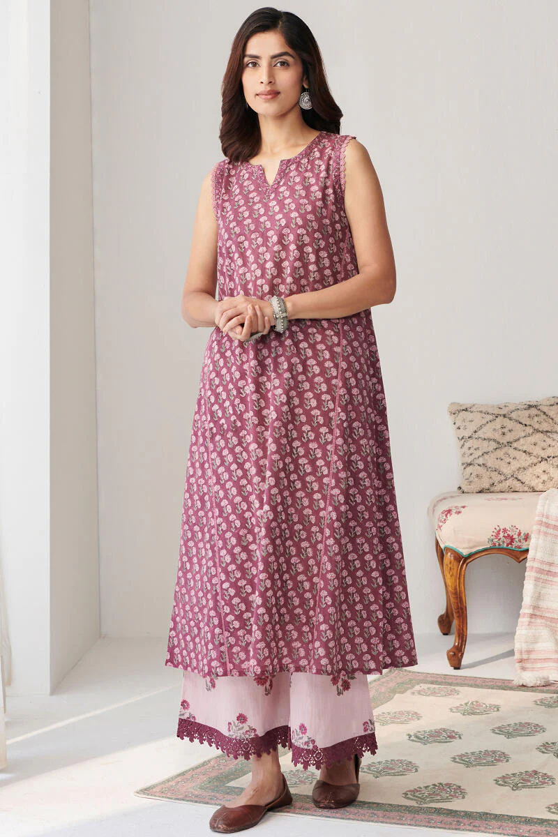 Nasrine Shazana Sanganeri Kurta - Image 2