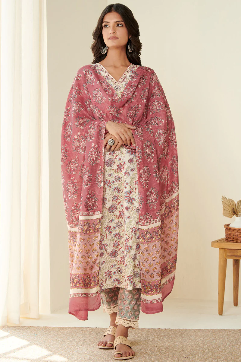 Nasrine Shehnaz Modal Kurta - Image 4