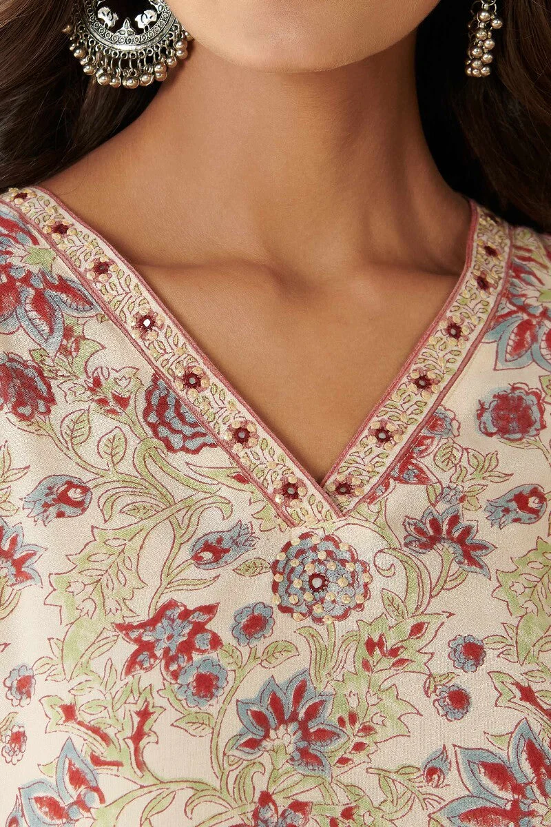Nasrine Shehnaz Modal Kurta - Image 3