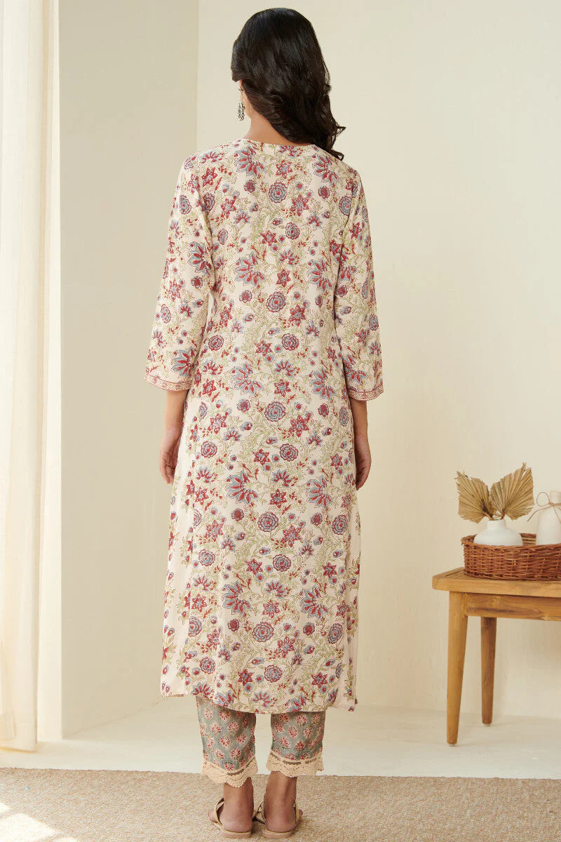 Nasrine Shehnaz Modal Kurta - Image 9