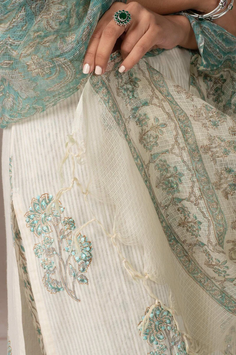 Nasrine Simar Sanganeri Kota Dupatta - Image 6