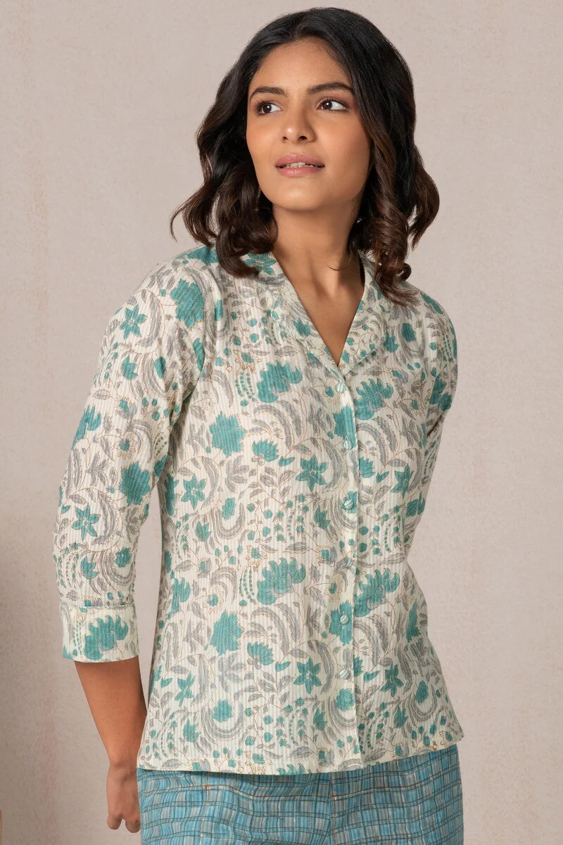 Nasrine Simar Sanganeri Loungewear Set - Image 5