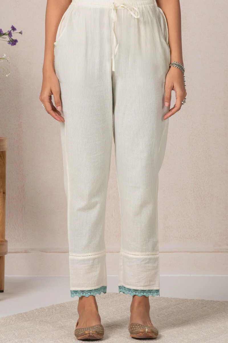 Nasrine Simar Sanganeri Narrow Pants