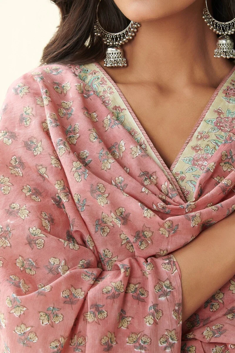 Nasrine Yasmine Sanganeri Dupatta - Image 2