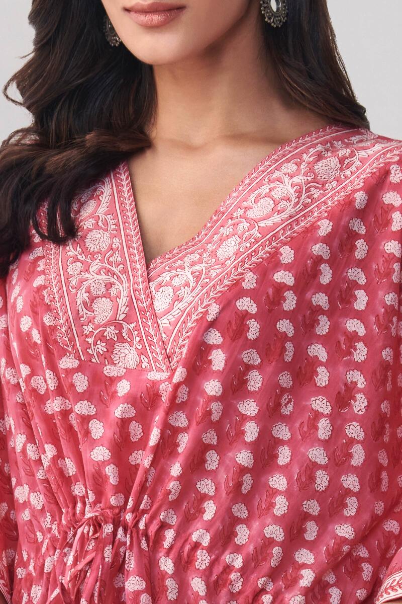 Nasrine Zafina Sanganeri Kaftan - Image 2