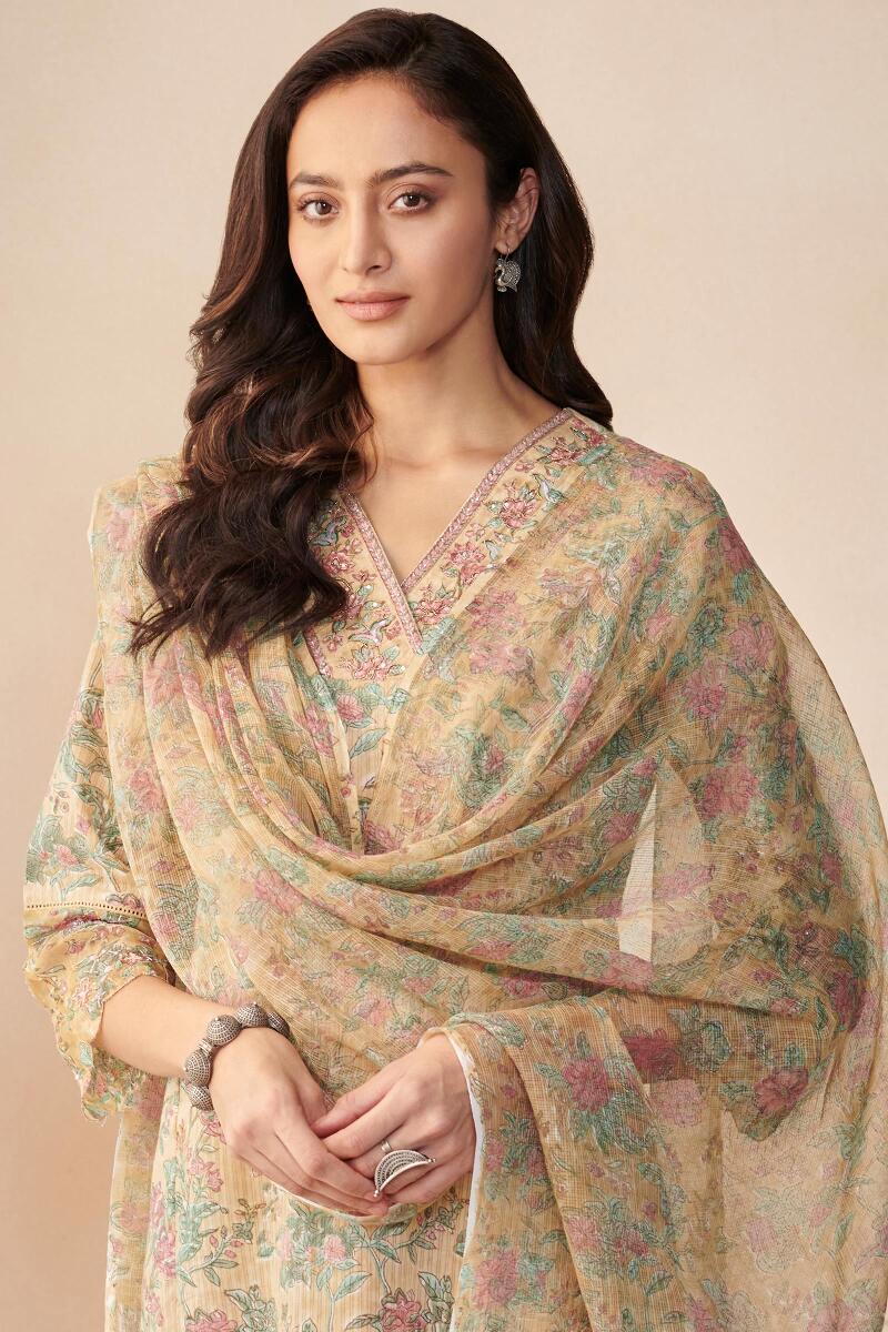 Nasrine Zafina Sanganeri Kota Dupatta