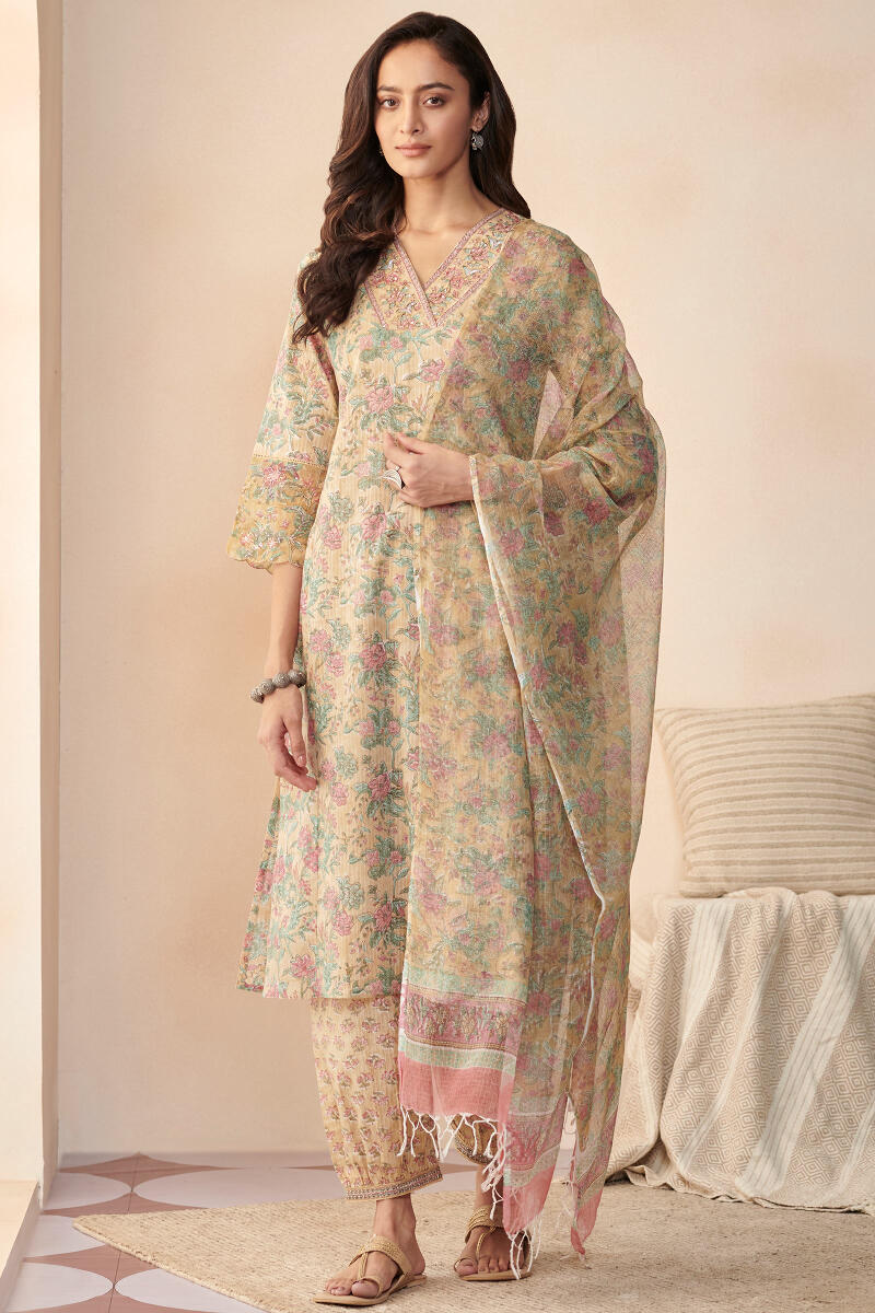 Nasrine Zafina Sanganeri Kota Dupatta - Image 3