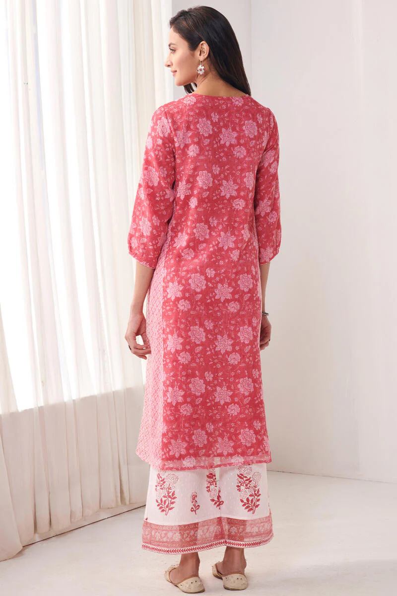 Nasrine Zafina Sanganeri Kota Kurta - Image 7
