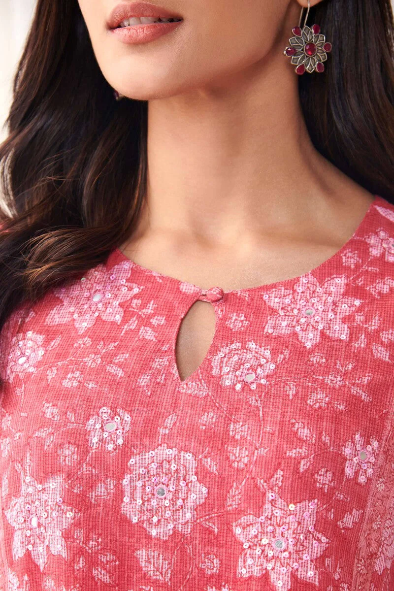Nasrine Zafina Sanganeri Kota Kurta - Image 5
