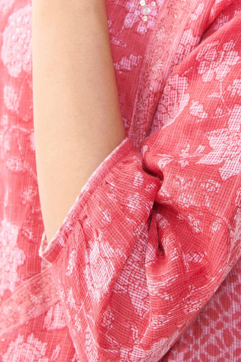 Nasrine Zafina Sanganeri Kota Kurta - Image 6