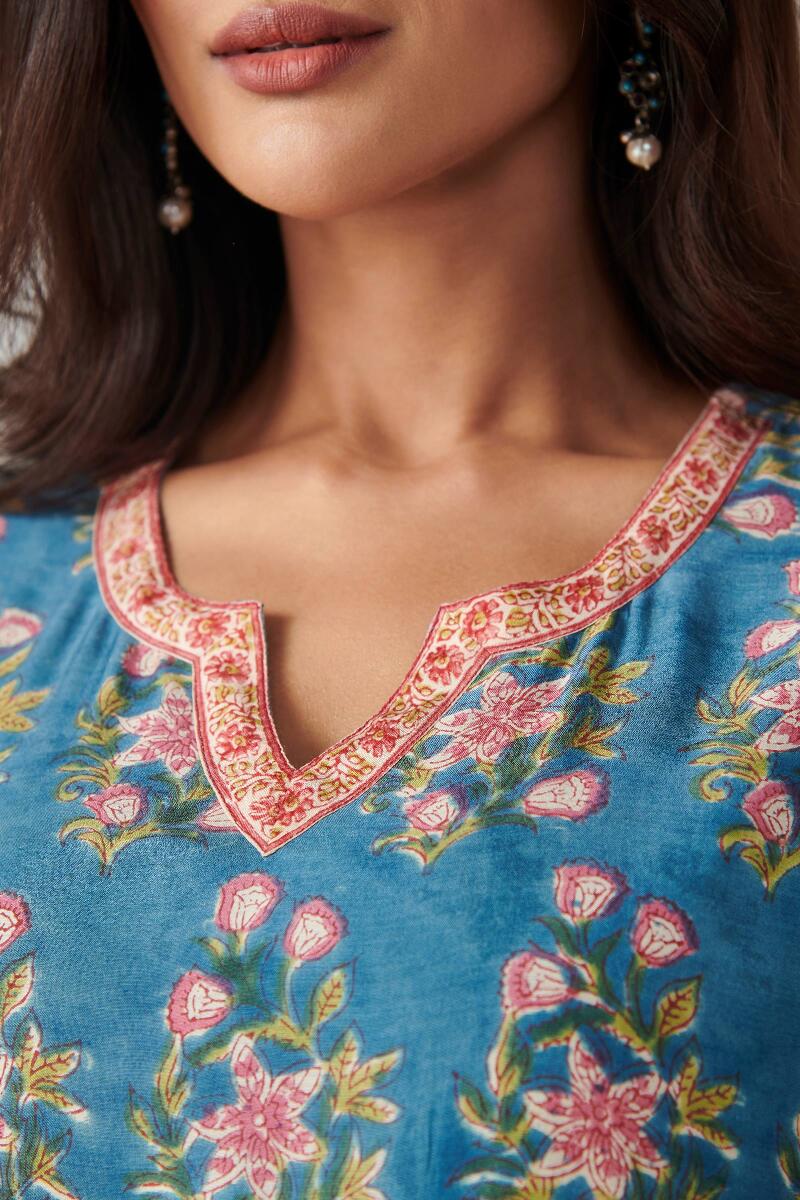 Nasrine Zahida Sanganeri Modal Kurta - Image 2