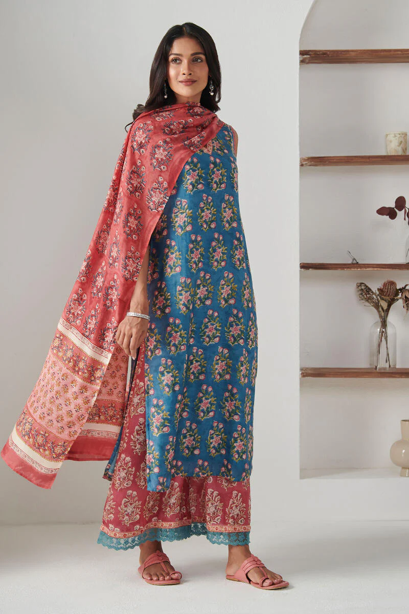 Nasrine Zahida Sanganeri Modal Kurta - Image 5