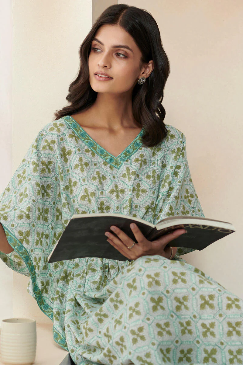 Nasrine Zainab Sanganeri Kaftan - Image 6