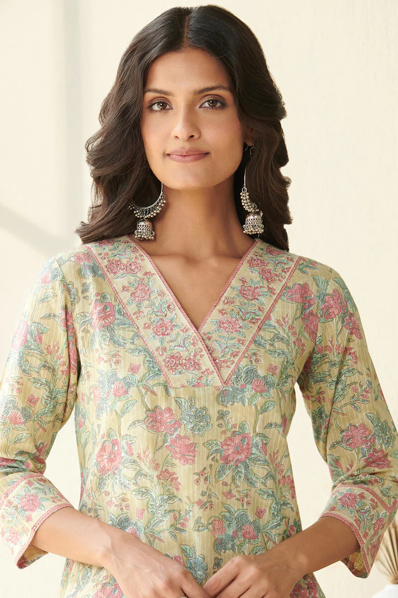 Nasrine Zarina Sanganeri Kurta