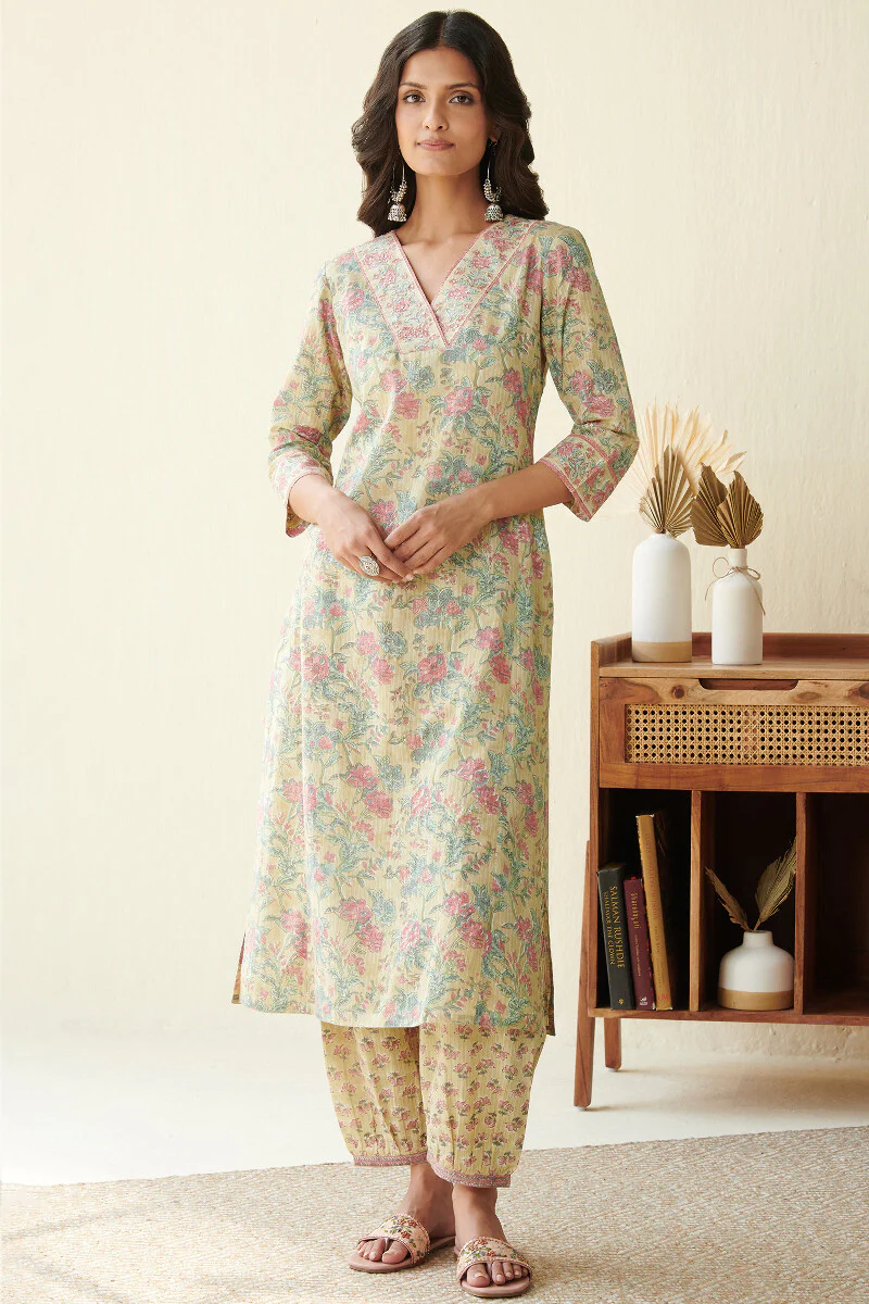 Nasrine Zarina Sanganeri Kurta - Image 2