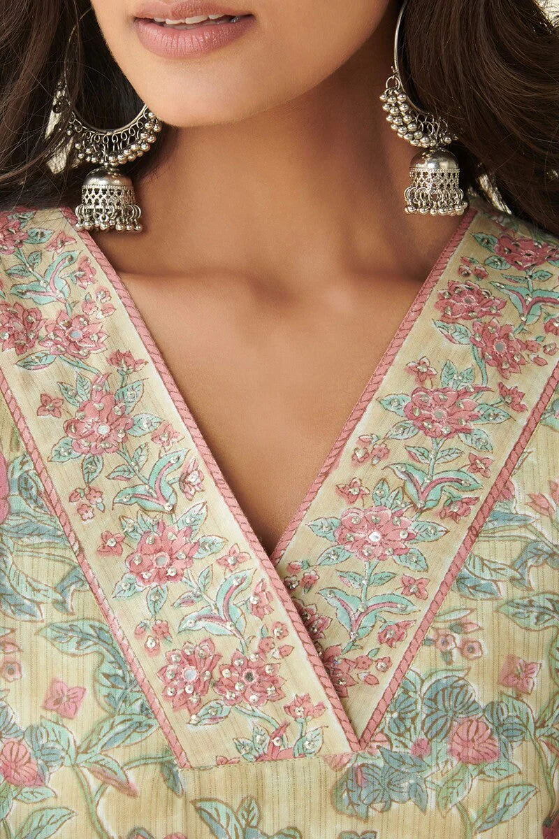 Nasrine Zarina Sanganeri Kurta - Image 3