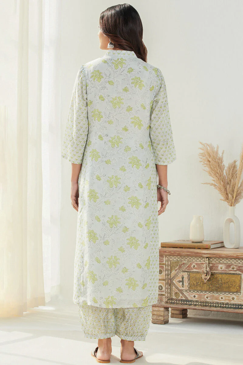 Nasrine Zeenat Sanganeri Kurta - Image 6