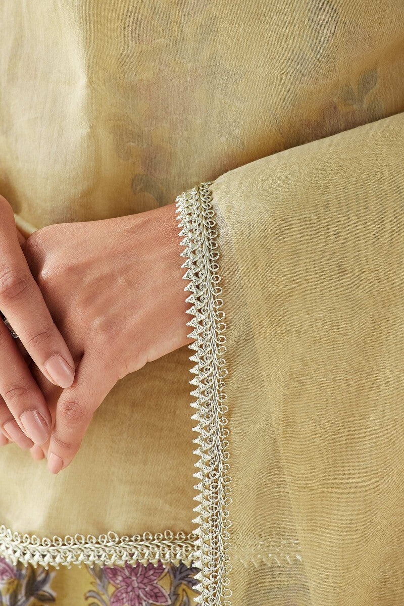Nasrine Zubeda Cotton Silk Dupatta - Image 4