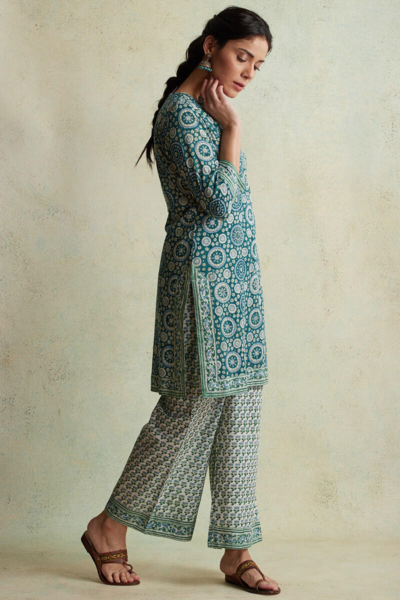Nausheen Farhat Block Printed Short Kurta - Image 3