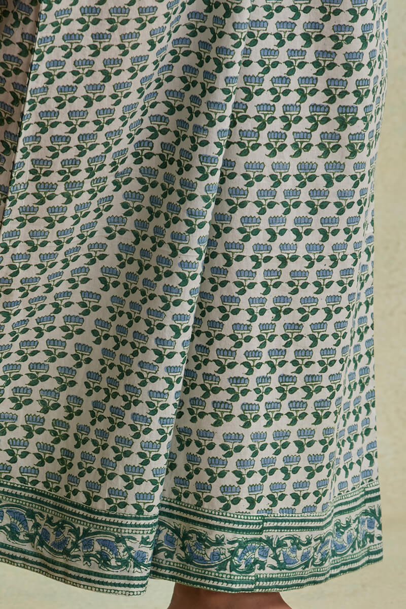 Nausheen Naadiya Block Printed Farsi - Image 5