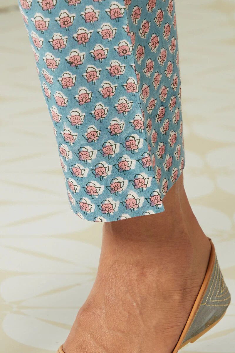 Nausheen Zeenat Sanganeri Narrow Pants - Image 2