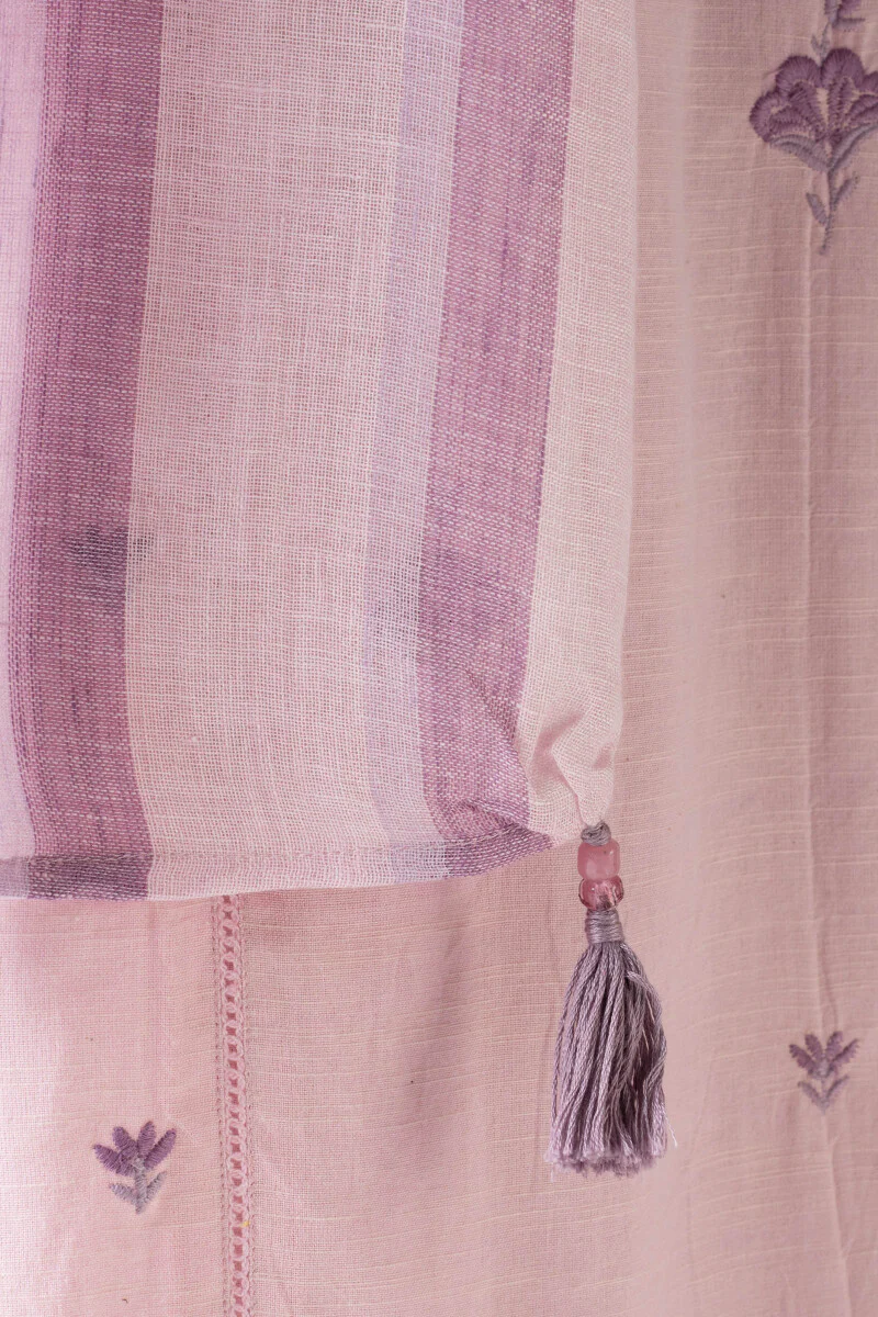 Nazm Alisha Linen Dupatta - Image 4