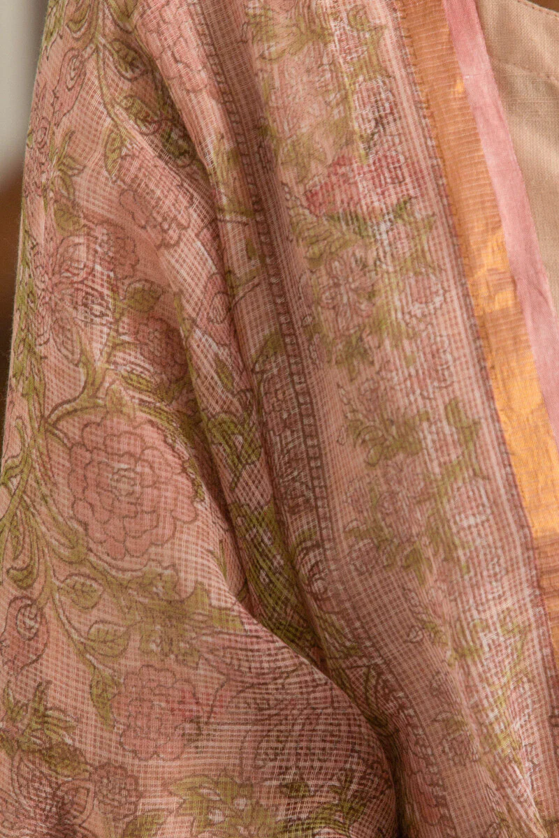 Nazm Mahnoor Sanganeri Kota Dupatta - Image 2