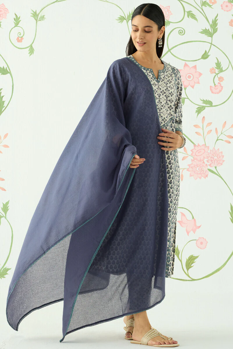 Nazm Saira Sanganeri Kurta - Image 4