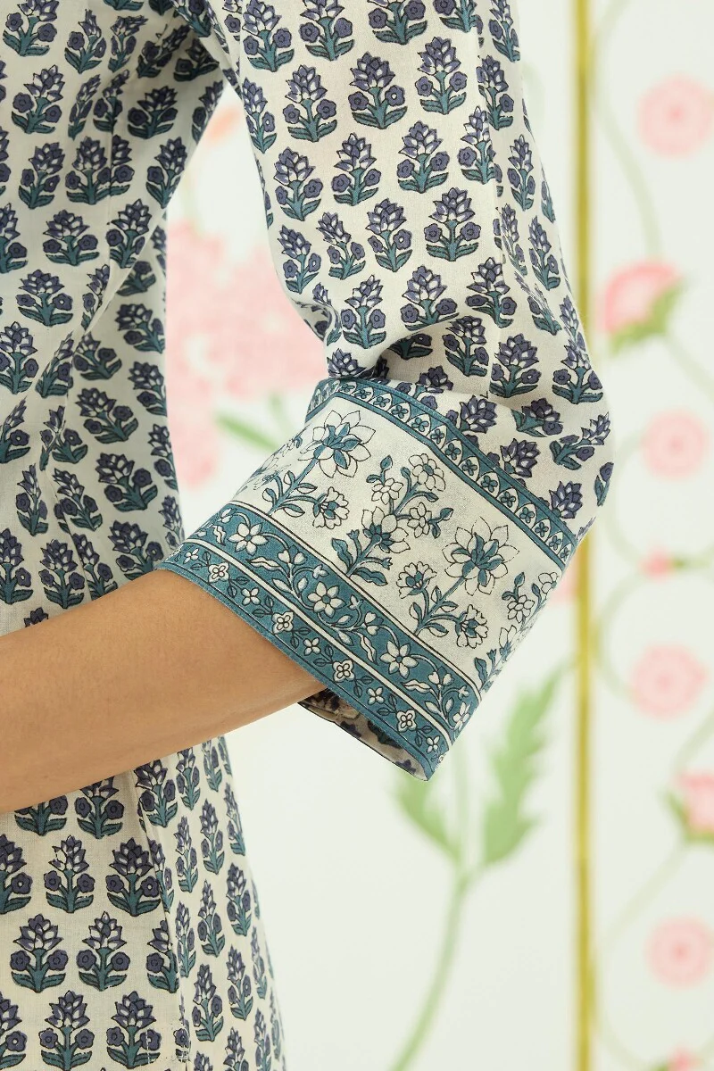 Nazm Saira Sanganeri Kurta - Image 6