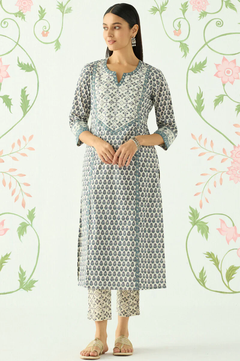 Surplus: Nazm Saira Sanganeri Kurta - Image 2
